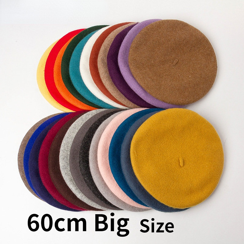 Big Head Wool Beret Women Men  – Beret French Wool Bewertung und Preis