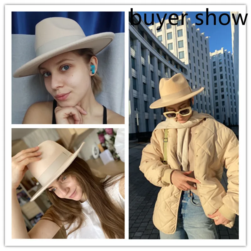Fedora Hat Women Winter Hats f – Fedora Hat Wool Bewertung und Preis