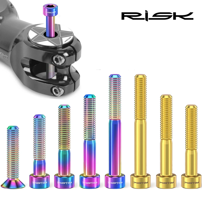 RISK Bike Titanium Bolt Screw  – Snapback Hat Flat Bewertung und Preis