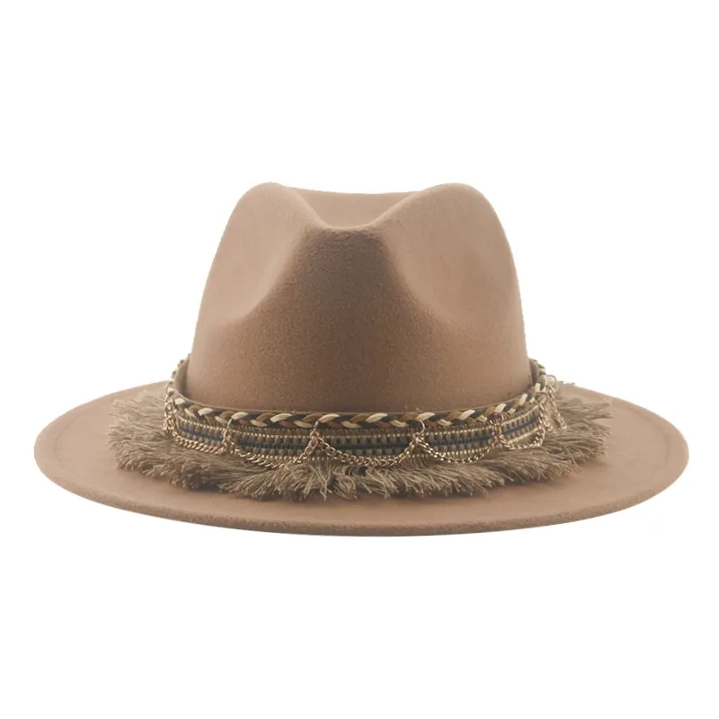 Cowboy Hats Hat Fedora Hat Fel – Fedora Hat Wool Bewertung und Preis