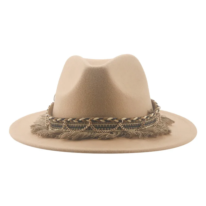 Cowboy Hats Hat Fedora Hat Fel – Fedora Hat Wool Bewertung und Preis