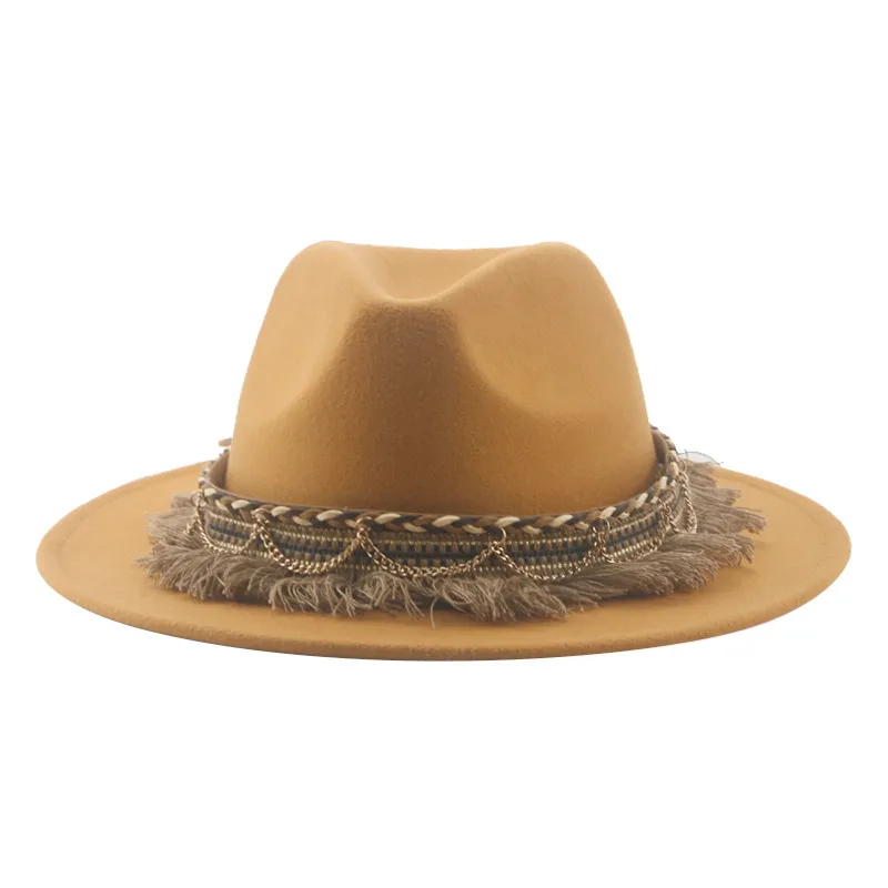 Cowboy Hats Hat Fedora Hat Fel – Fedora Hat Wool Bewertung und Preis