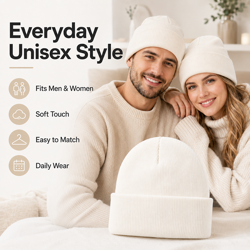 Unisex Knit Beanie Warm Acryli – Beanie Cuffed Knit Bewertung und Preis