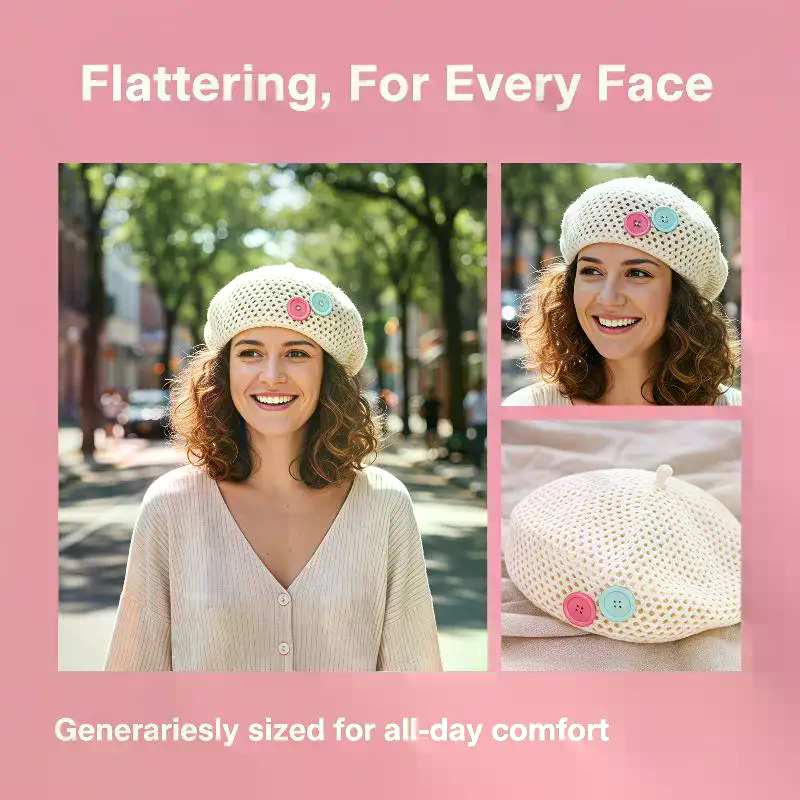 Japanese Style Straw Beret for – Beret French Wool Bewertung und Preis