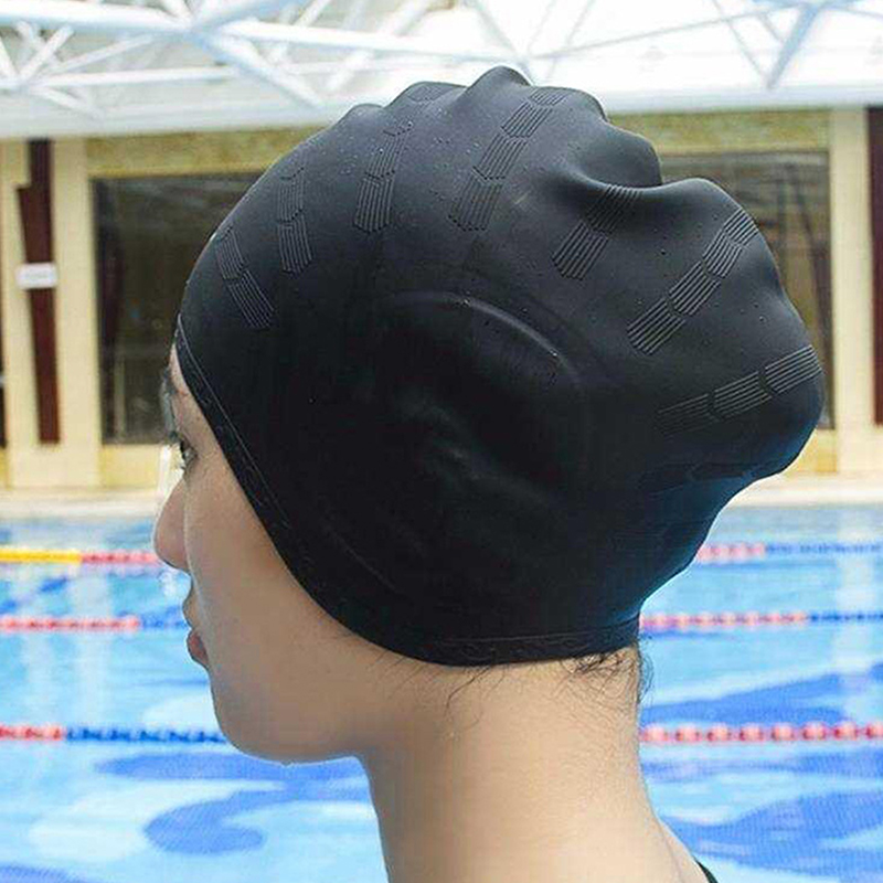 New【Adults High Elastic Swimmi – Swim Hat Silicone Bewertung und Preis