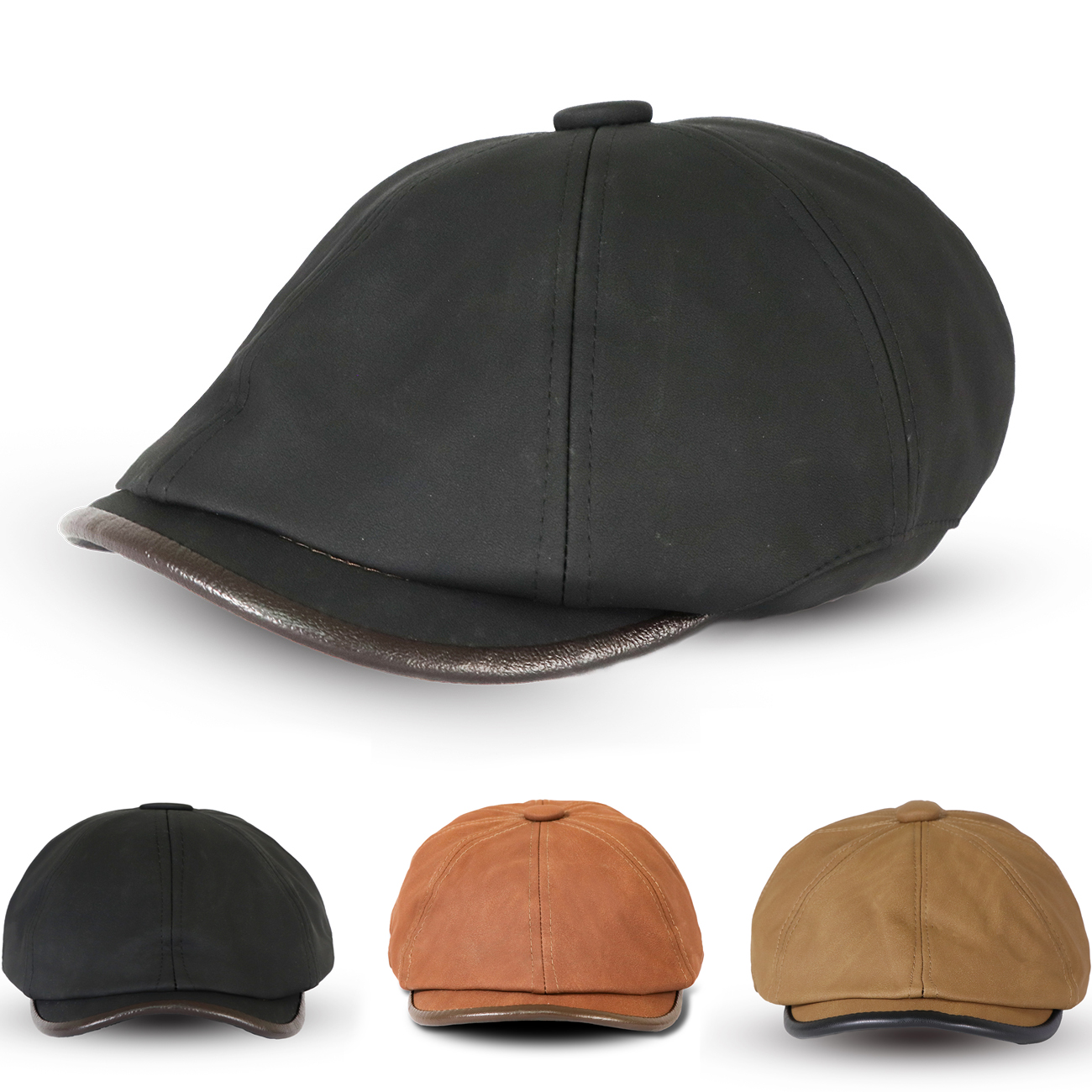 Men's Octagonal Newsboy Hat Wa – Newsboy Cap Ivy Bewertung und Preis