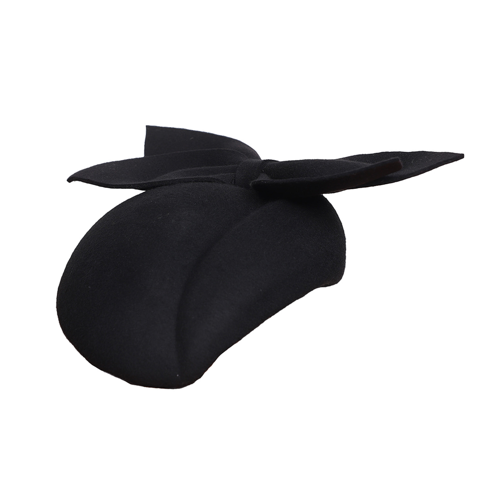FS Black White Wool Fascinator – Beret French Wool Bewertung und Preis