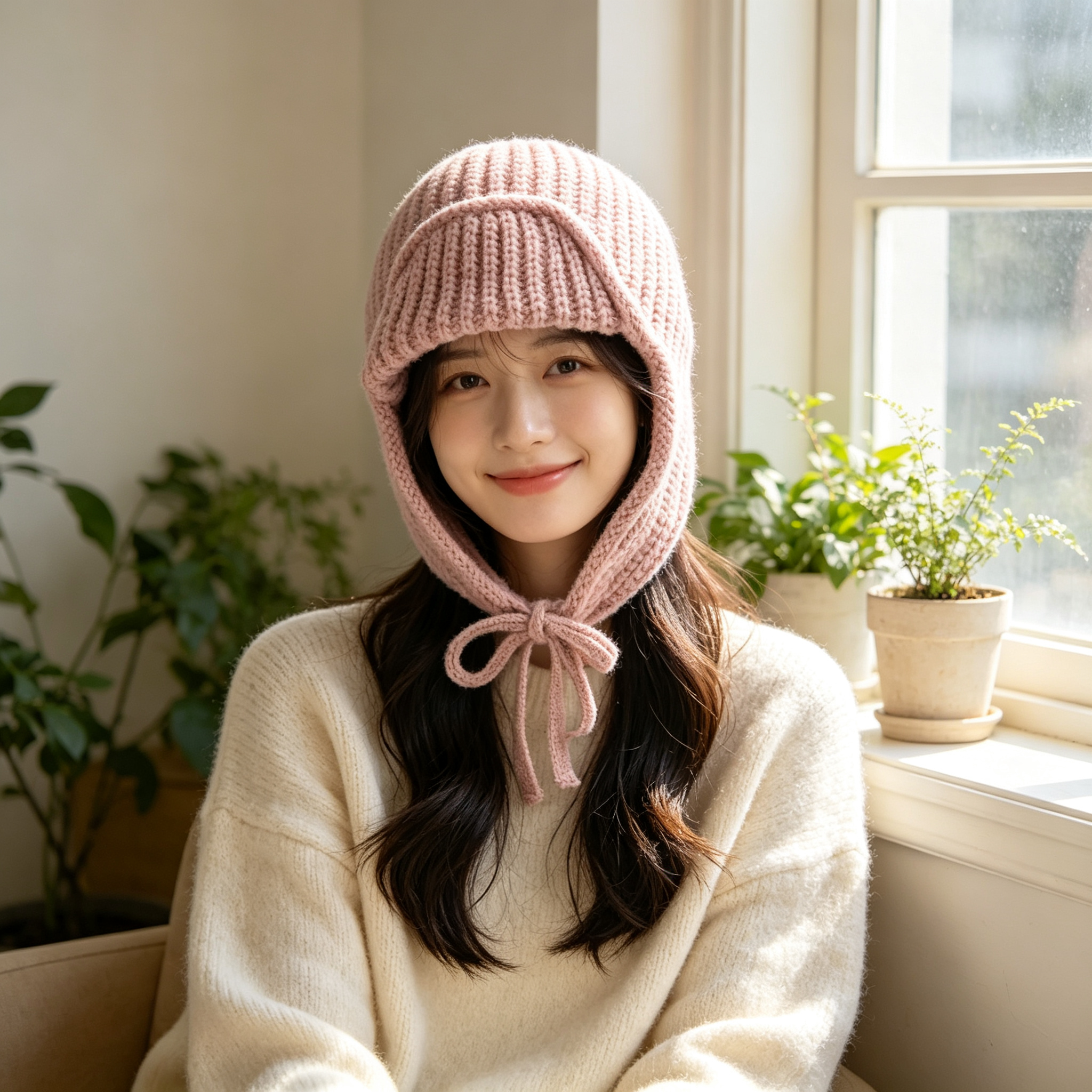 Autumn Winter Knit Earflap Bea – Trapper Hat Ear Flap Bewertung und Preis