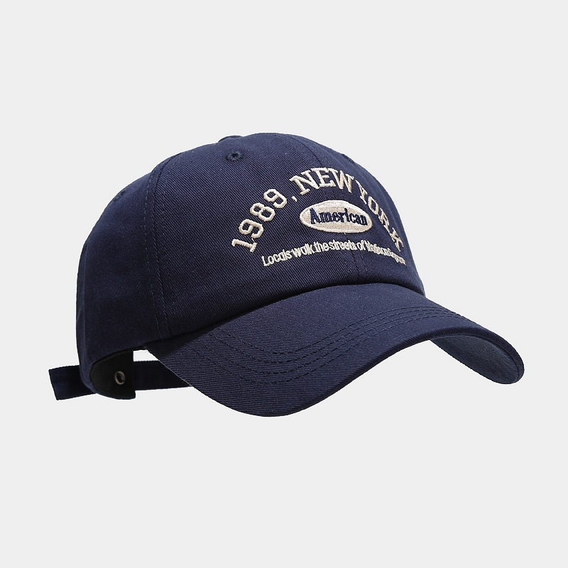 1989 New York Embroidered Base – Dad Hat Cotton Bewertung und Preis