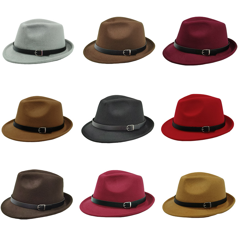 trilby hats for men solid fedo – Fedora Hat Wool Bewertung und Preis