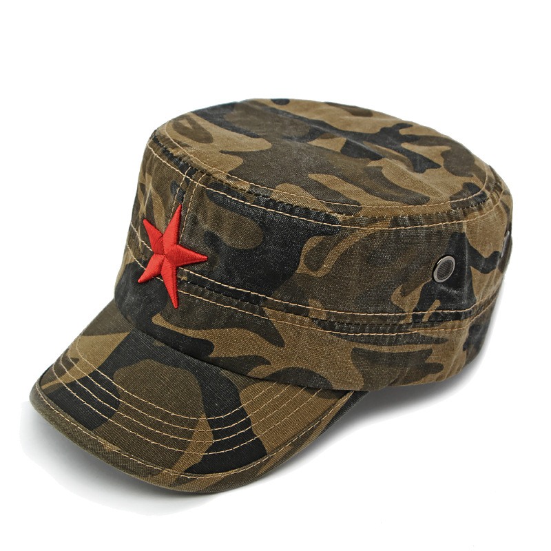 Military Camo Cotton Flat Top  – Snapback Hat Flat Bewertung und Preis