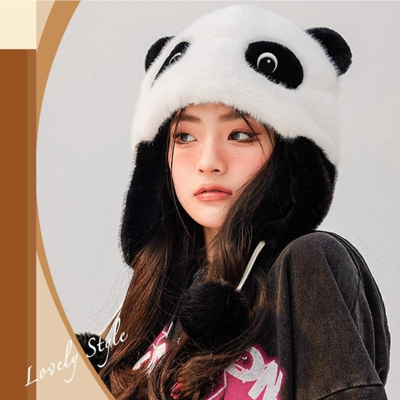 Panda Ear Hat Panda Earflap Ha – Trapper Hat Ear Flap Bewertung und Preis
