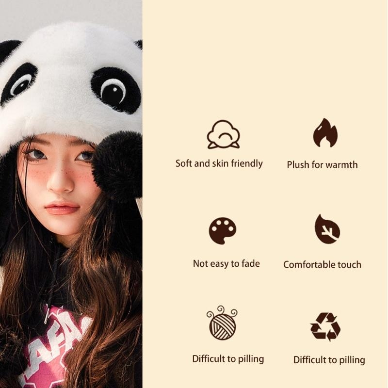 Panda Ear Hat Panda Earflap Ha – Trapper Hat Ear Flap Bewertung und Preis