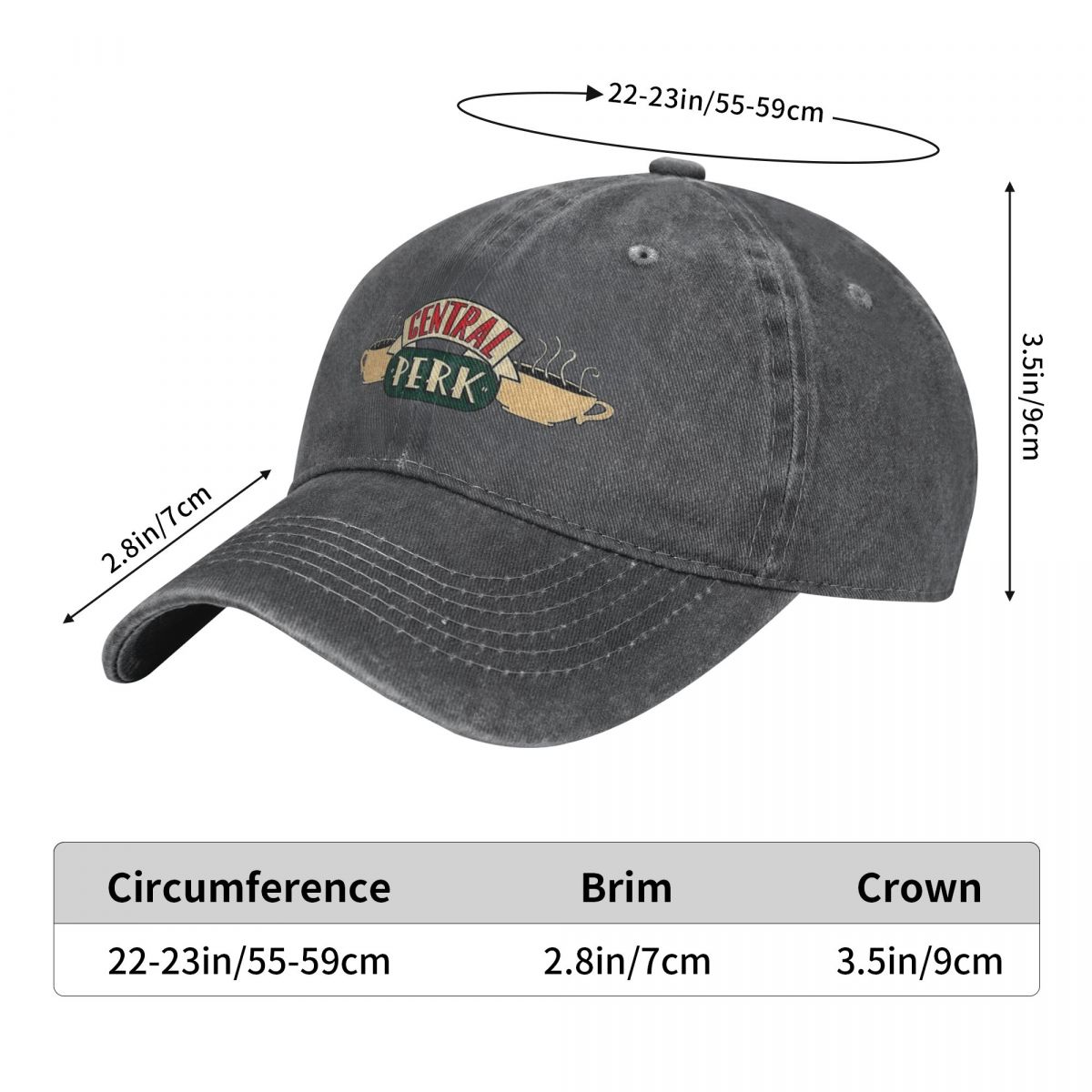 Washed Men's Baseball Cap Coff – Golf Cap Dad Bewertung und Preis