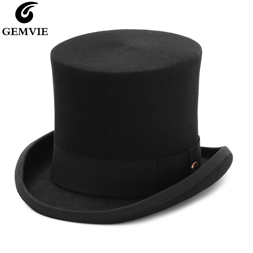 GEMVIE 17cm 100% Wool Felt Top – Fedora Hat Wool Bewertung und Preis