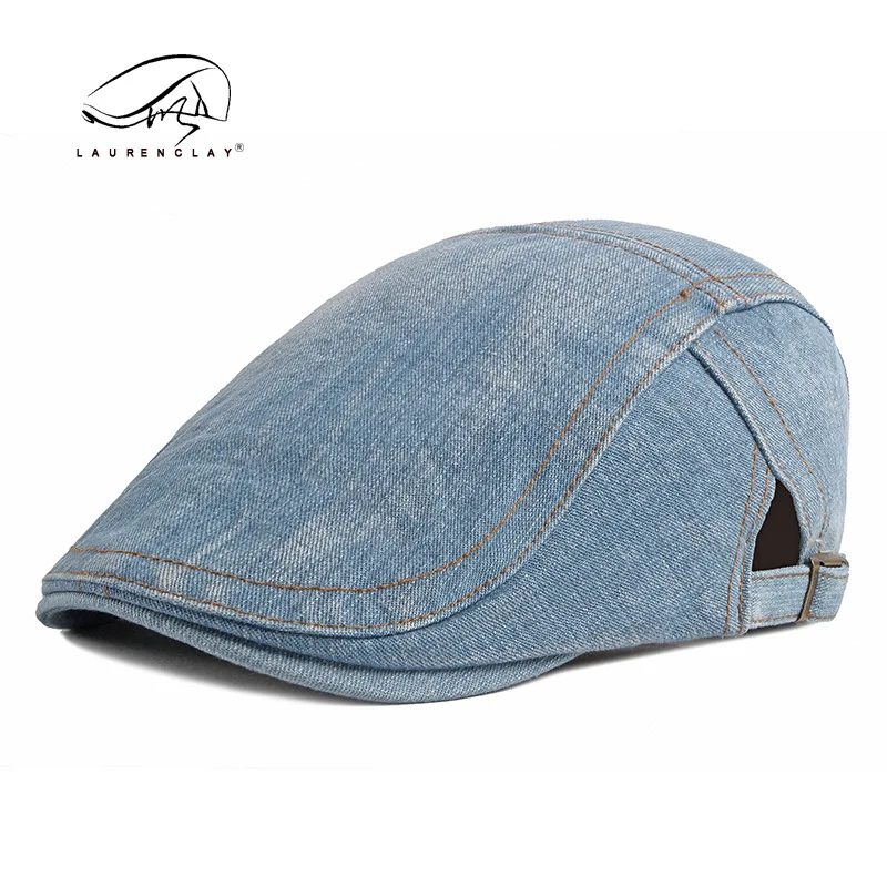 Denim Newsboy Hats Adjustable  – Newsboy Cap Ivy Bewertung und Preis