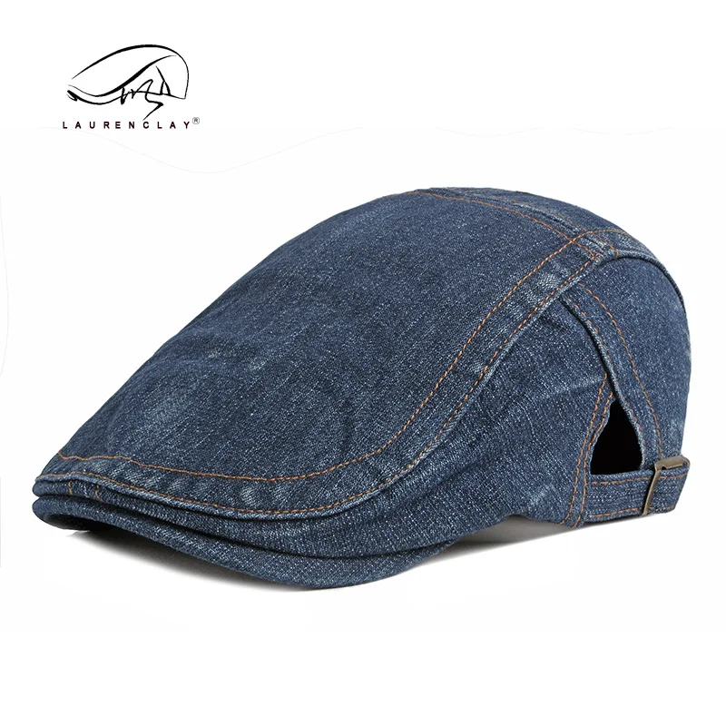 Denim Newsboy Hats Adjustable  – Newsboy Cap Ivy Bewertung und Preis
