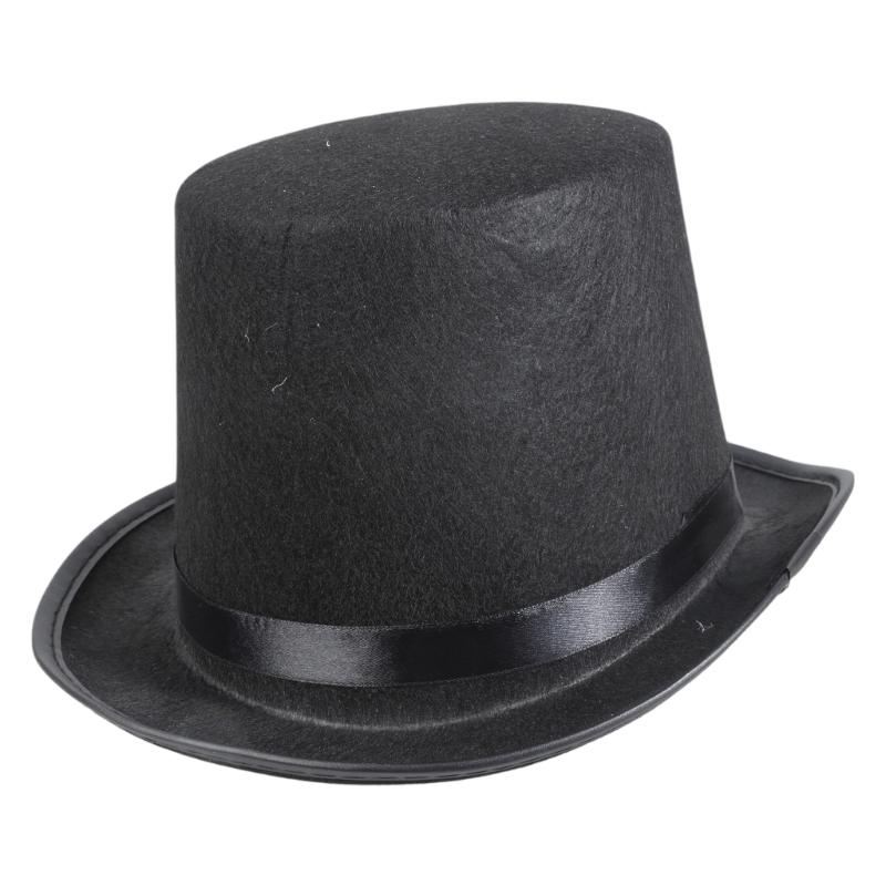 Retro Top Hat Magician Costume – Fedora Hat Wool Bewertung und Preis