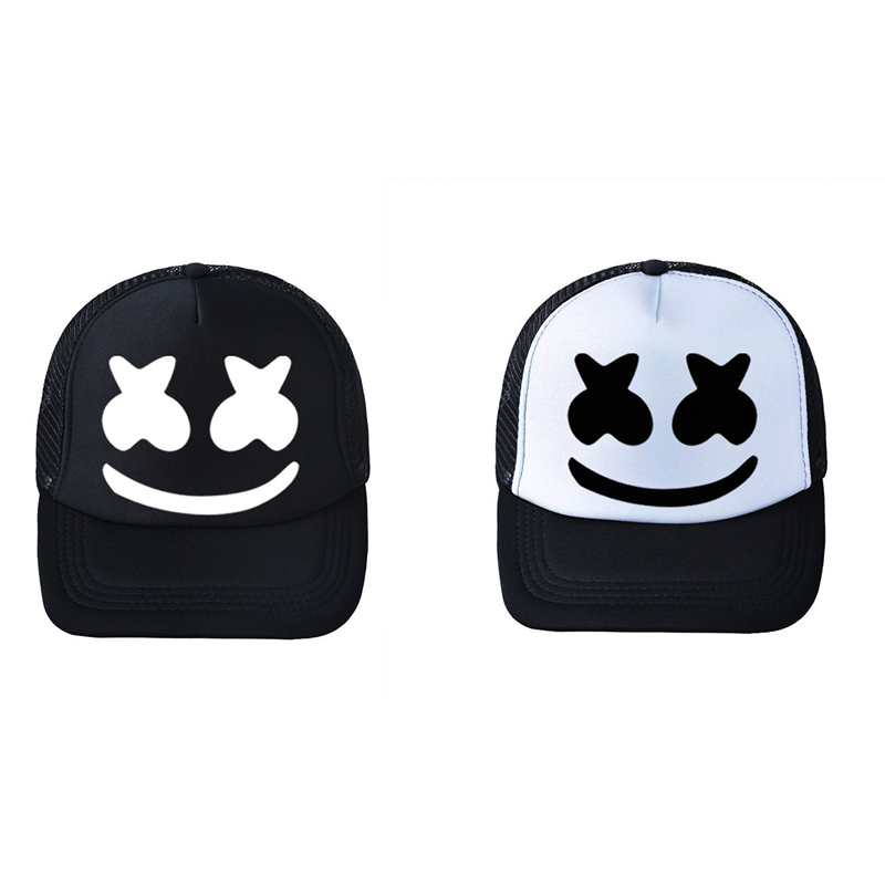 DJ Hip Pop Hat Marshmello Cosp – Trucker Cap Mesh Bewertung und Preis