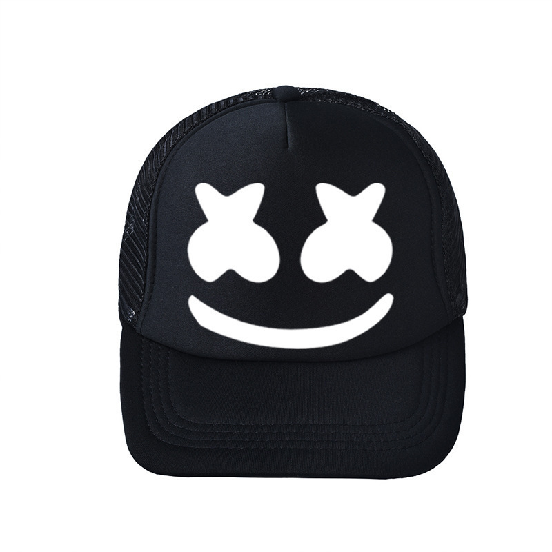DJ Hip Pop Hat Marshmello Cosp – Trucker Cap Mesh Bewertung und Preis