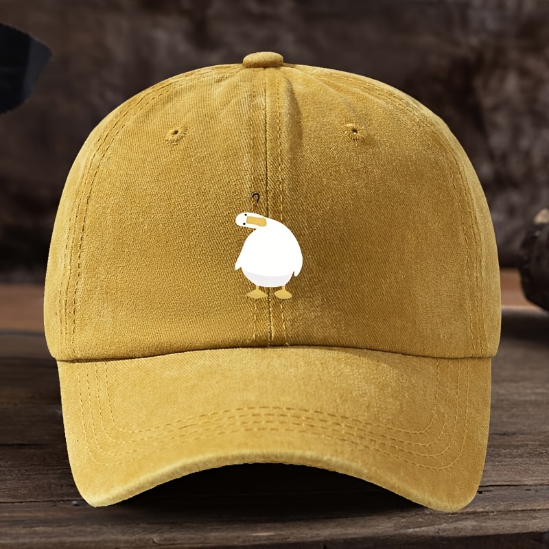 Cute duck print baseball cap w – Baseball Cap Structured Bewertung und Preis