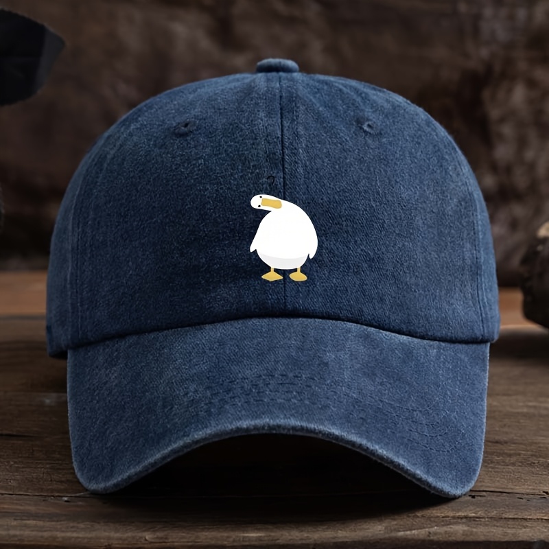 Cute duck print baseball cap w – Baseball Cap Structured Bewertung und Preis
