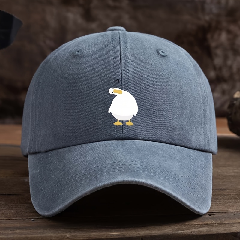 Cute duck print baseball cap w – Baseball Cap Structured Bewertung und Preis