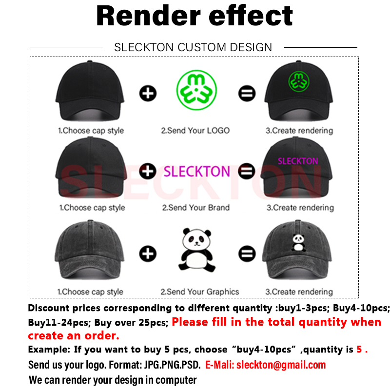 SLECKTON Custom Logo Baseball  – Baseball Cap Structured Bewertung und Preis
