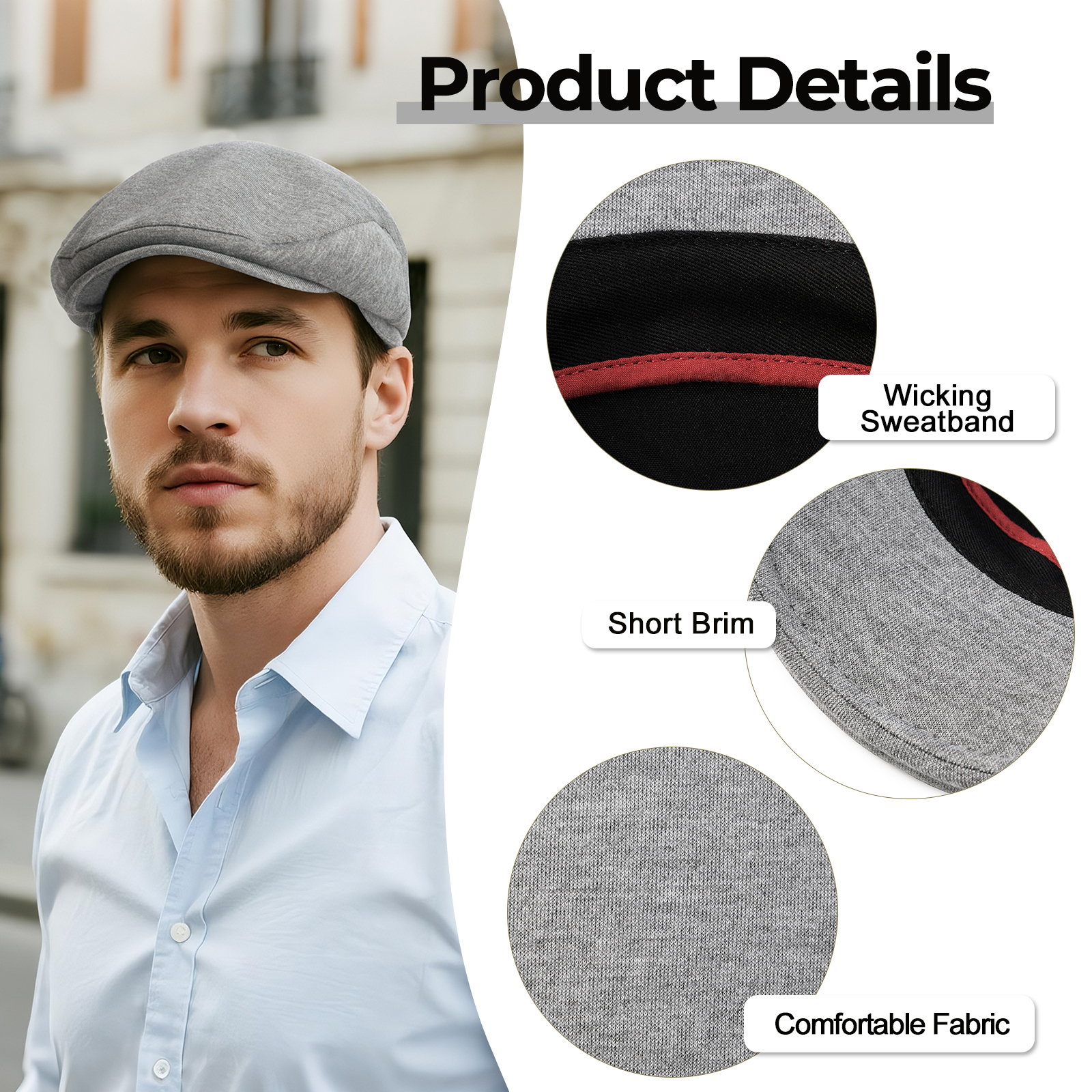 JGAGOUL Classic Newsboy Cap fo – Newsboy Cap Ivy Bewertung und Preis