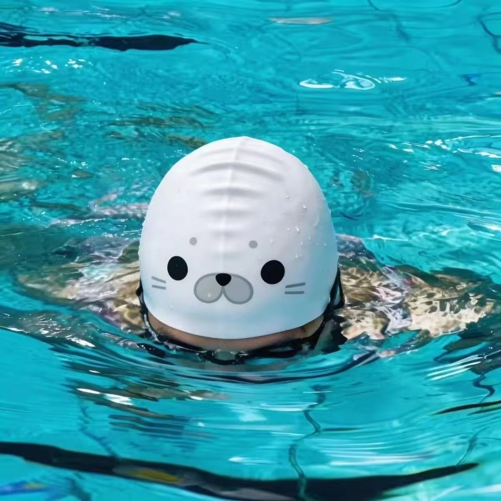 Waterproof Seal Swim Cap Non-S – Swim Hat Silicone Bewertung und Preis