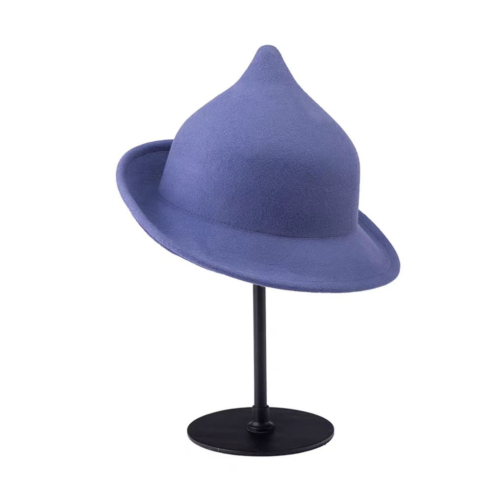 100% Wool Modern Witch Hat Hal – Fedora Hat Wool Bewertung und Preis