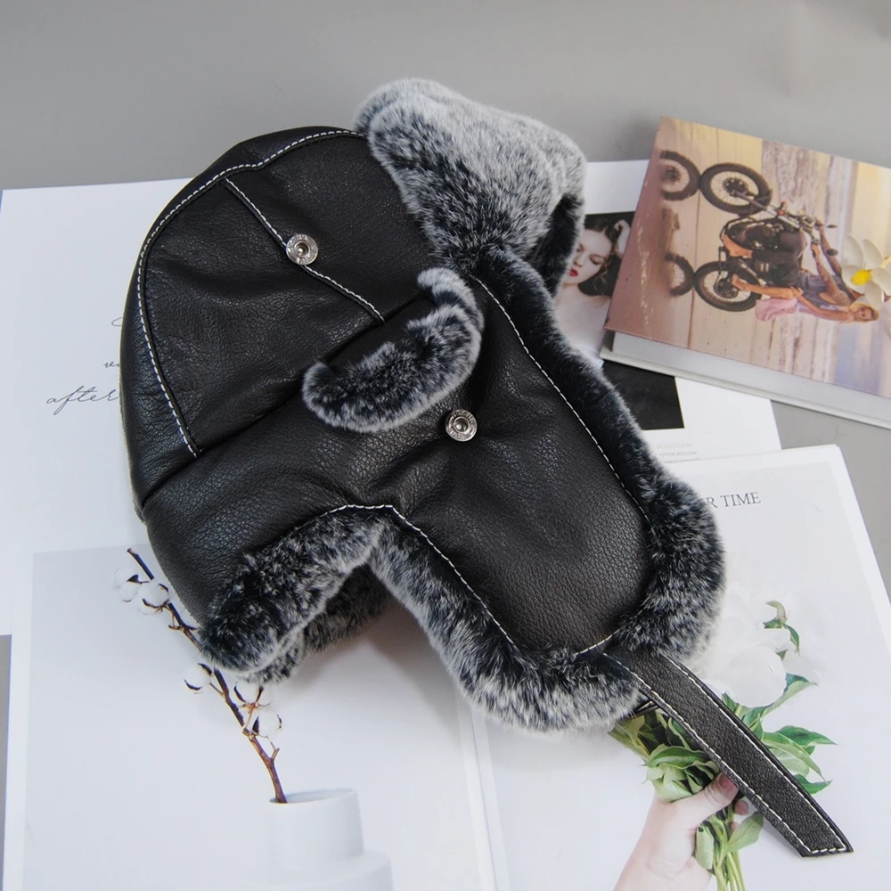 Hot Sale Unisex Real Rex Rabbi – Winter Trapper Hat Bewertung und Preis