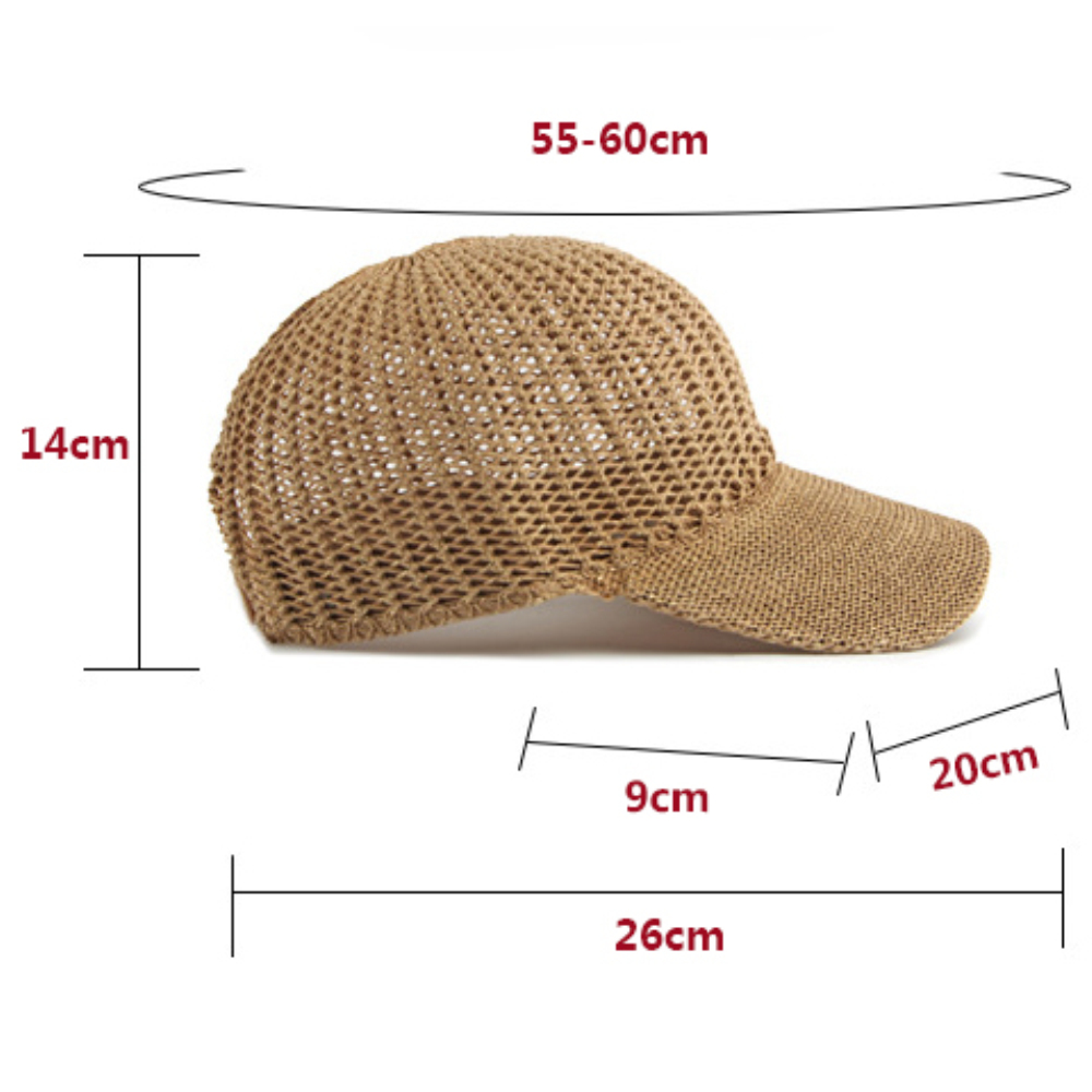 HT5086 Spring Summer Knitted B – Baseball Cap Structured Bewertung und Preis