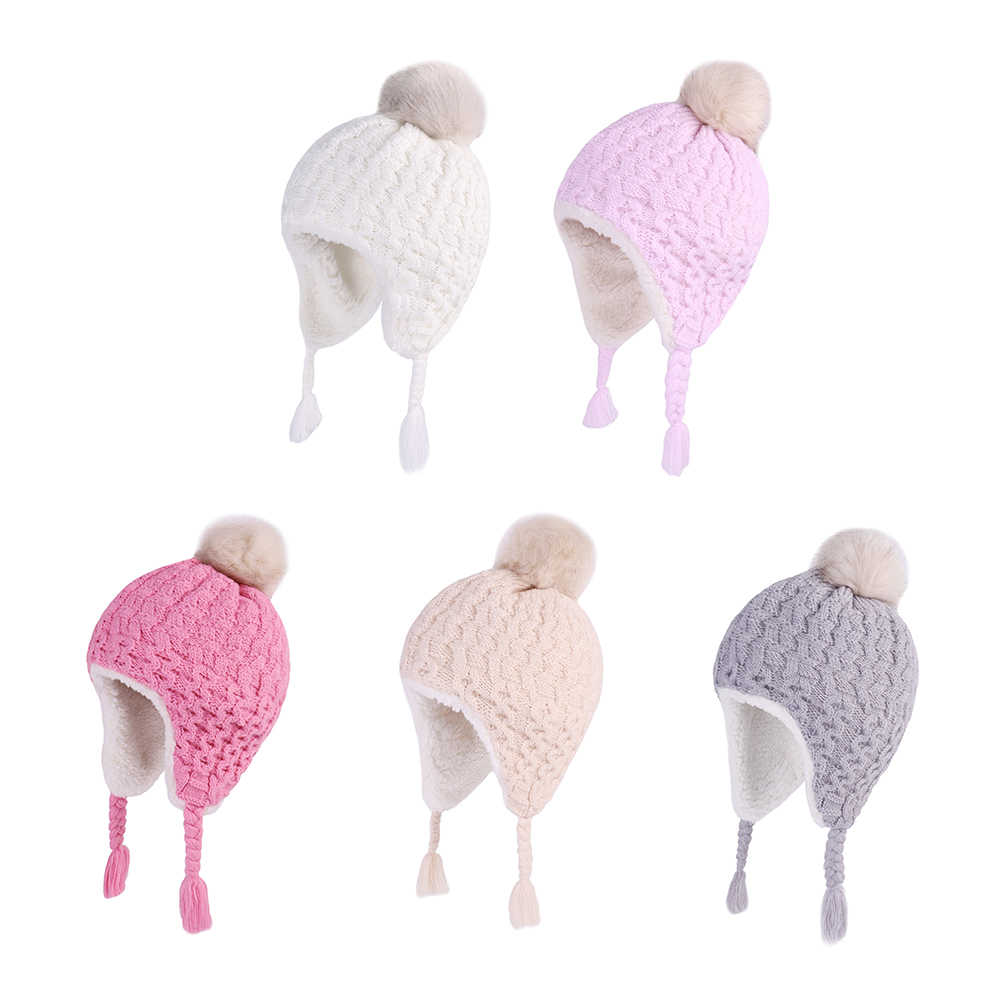 Baby Winter Knit Earflap Hats  – Trapper Hat Ear Flap Bewertung und Preis