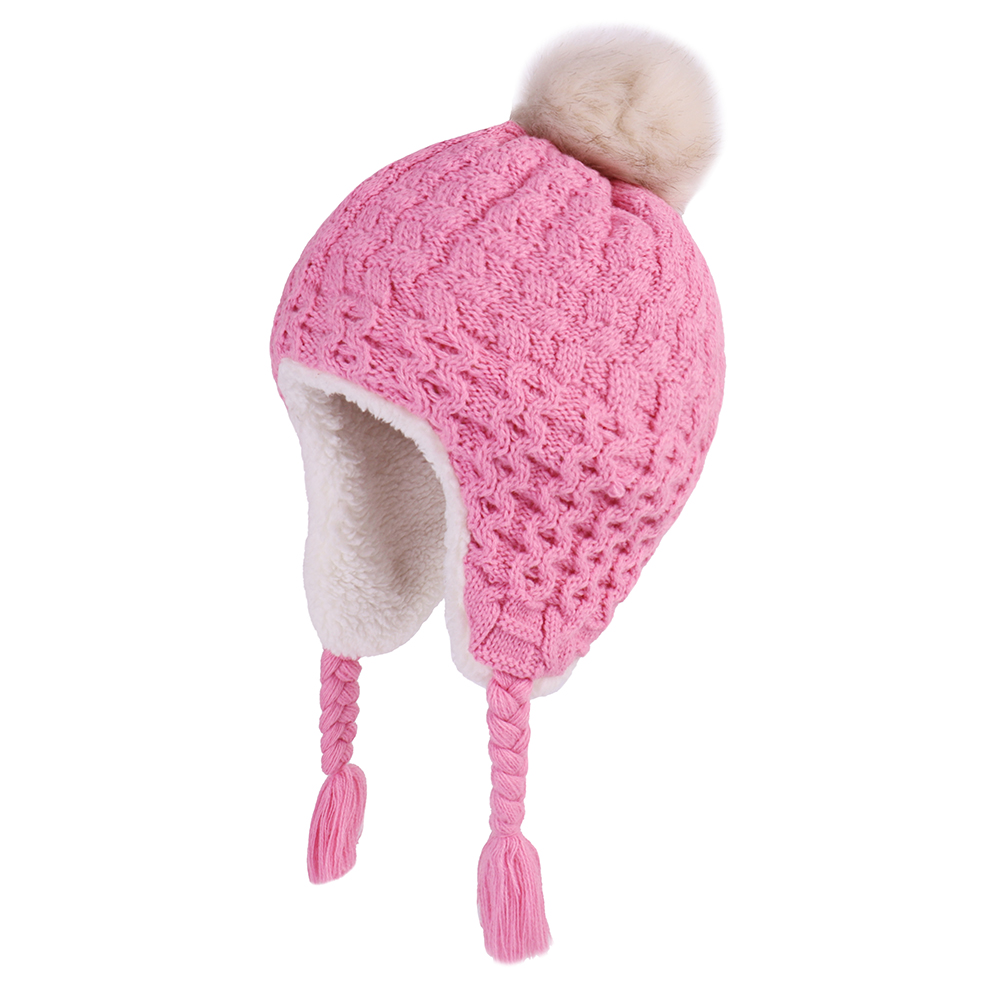Baby Winter Knit Earflap Hats  – Trapper Hat Ear Flap Bewertung und Preis