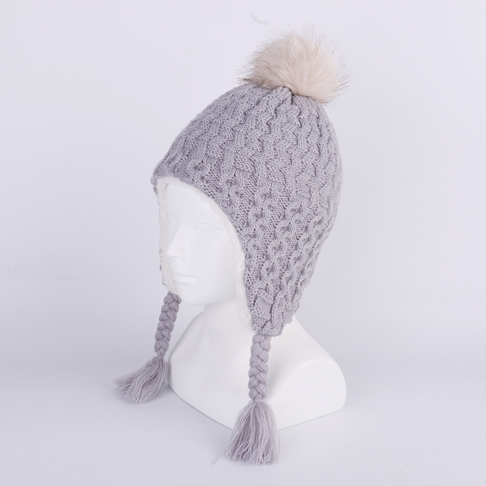 Baby Winter Knit Earflap Hats  – Trapper Hat Ear Flap Bewertung und Preis