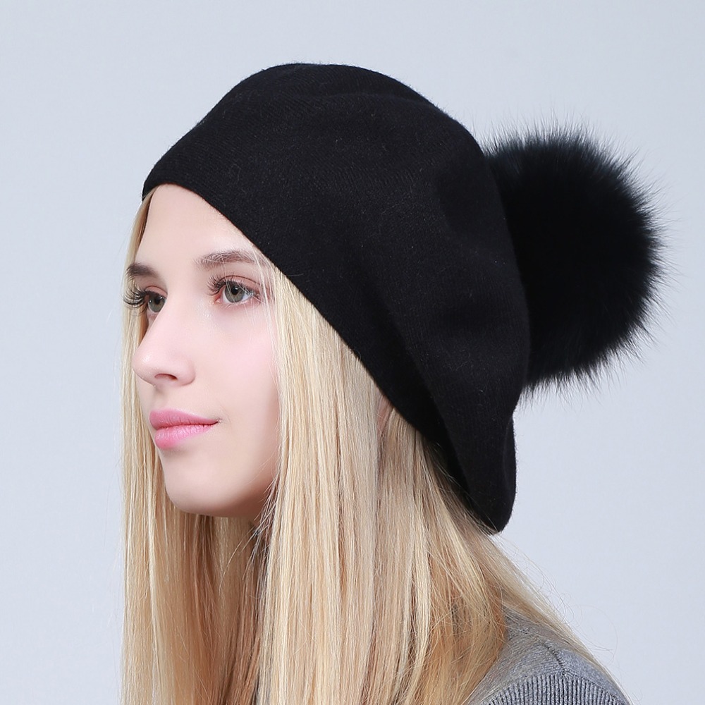 Geebro Women's Beret Hat Winte – Beret French Wool Bewertung und Preis