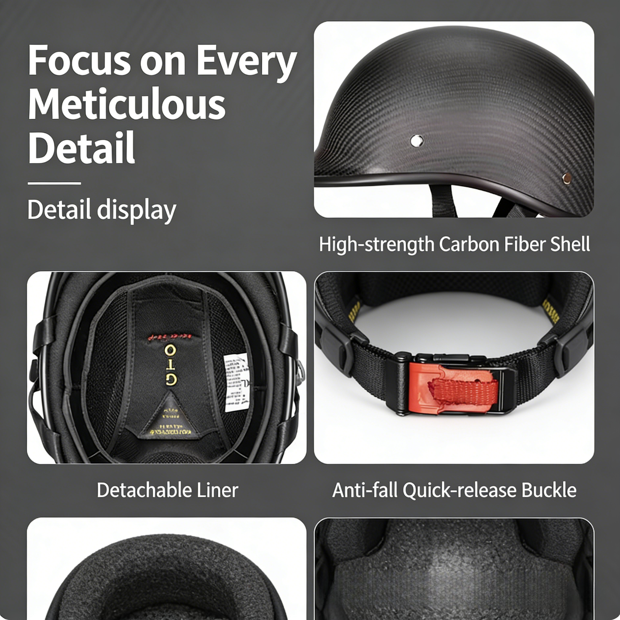 Lightweight Carbon Fiber Half  – Skull Cap Helmet Liner Bewertung und Preis