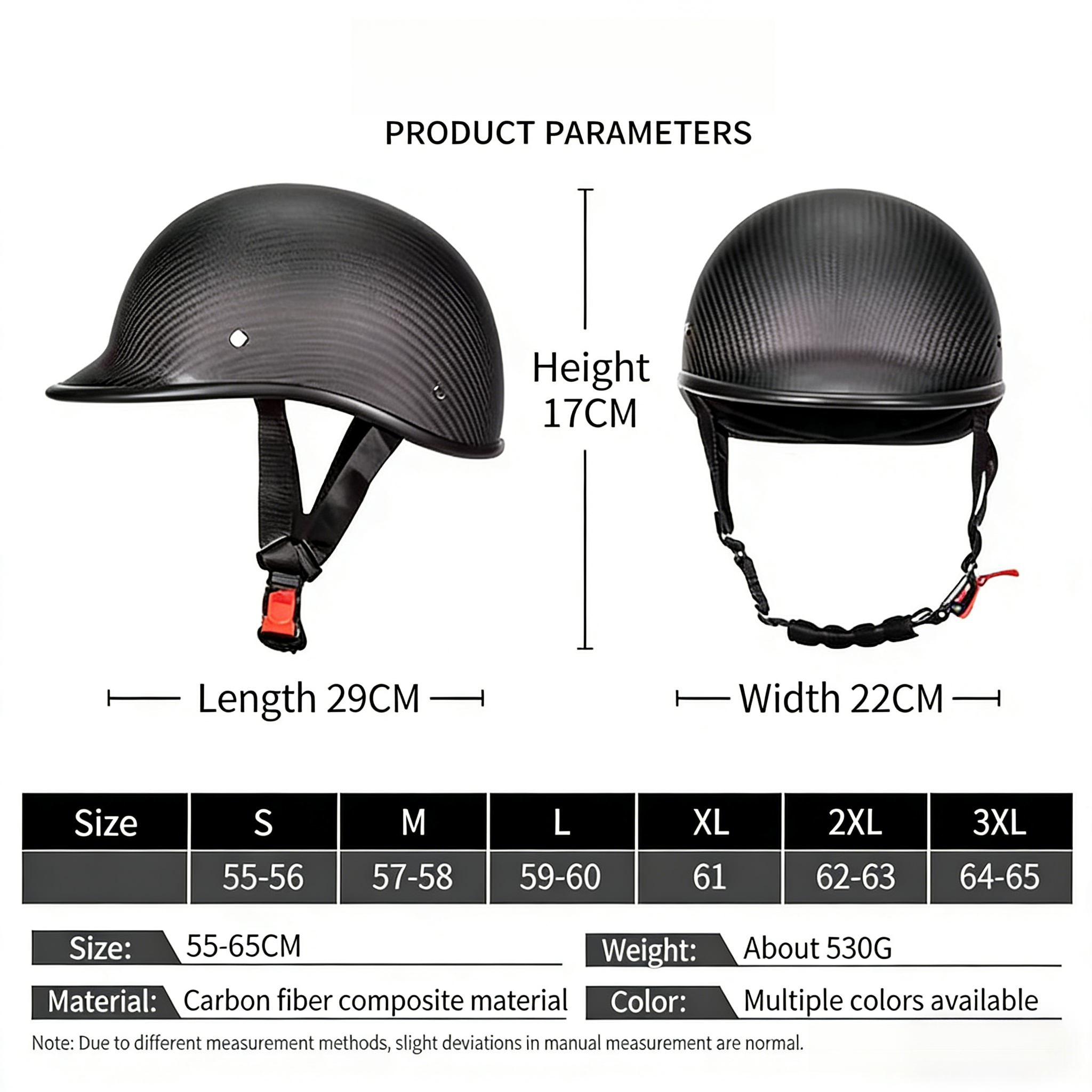 Lightweight Carbon Fiber Half  – Skull Cap Helmet Liner Bewertung und Preis