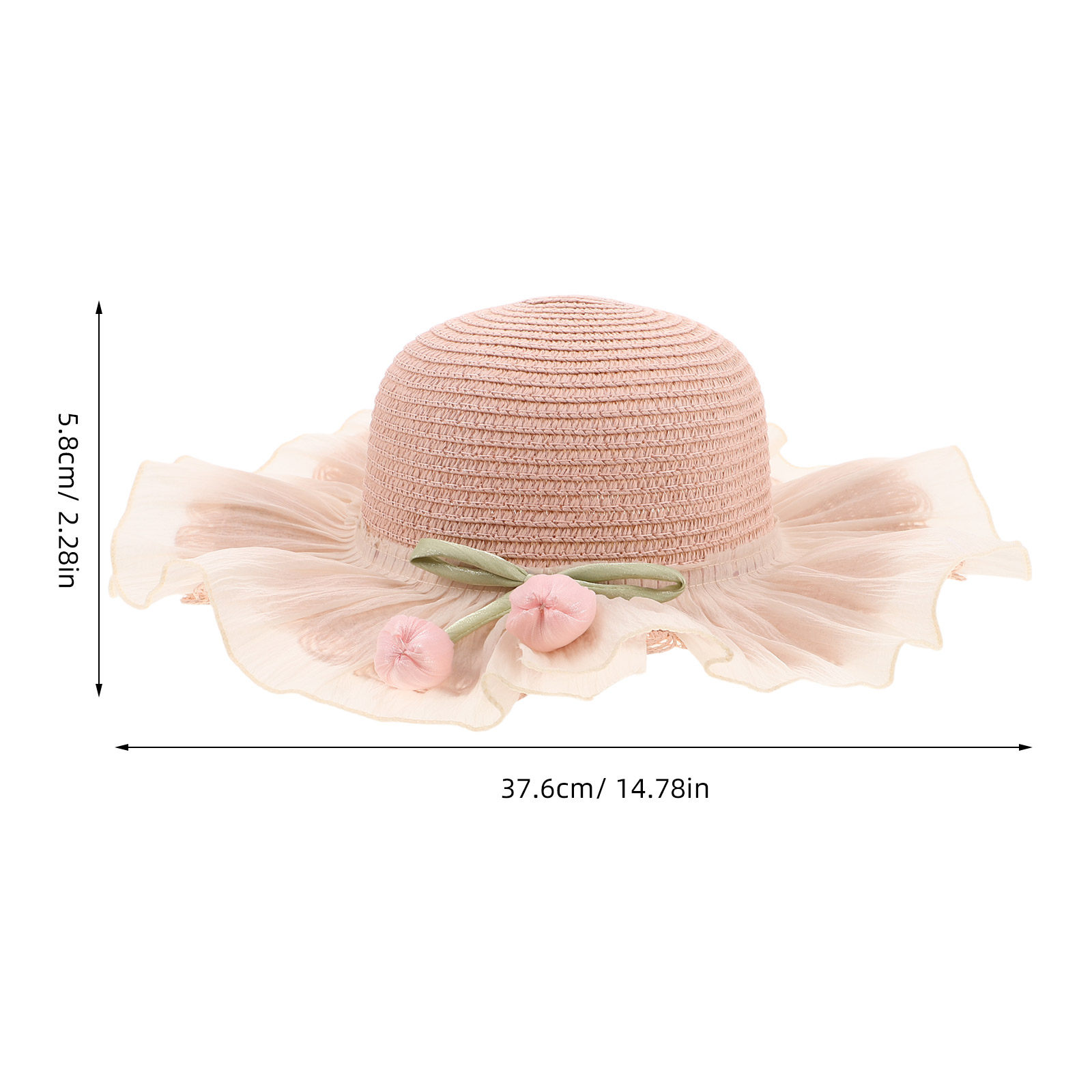 Straw Sun Hat Girls Wide Brim  – Sun Hat Wide Brim Bewertung und Preis