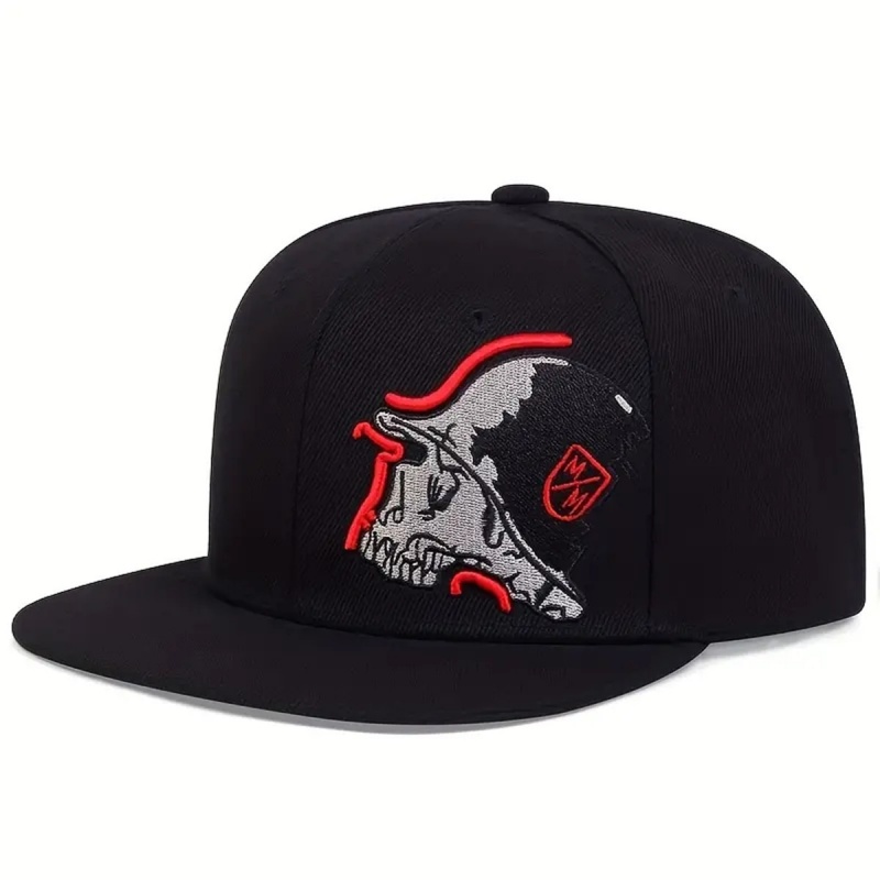 Unisex Skeleton Embroidery Bas – Snapback Hat Flat Bewertung und Preis