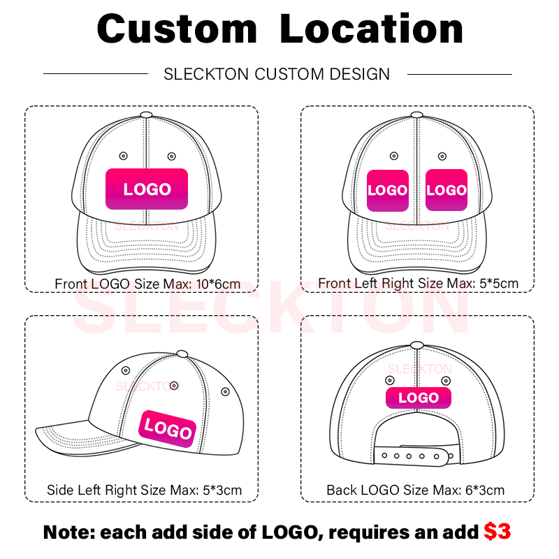 SLECKTON Logo Custom Baseball  – Baseball Cap Structured Bewertung und Preis