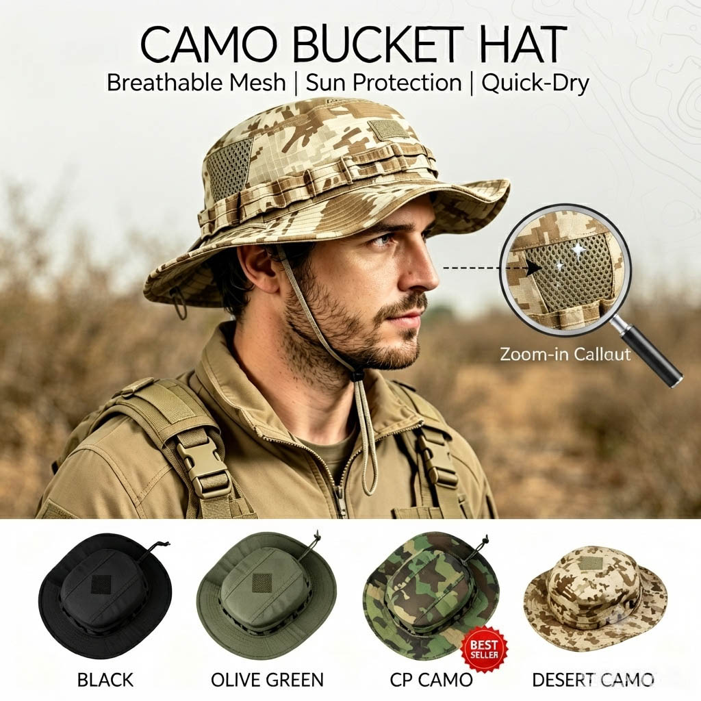 Tactical Boonie Hat for Men Su – Boonie Hat Tactical Bewertung und Preis