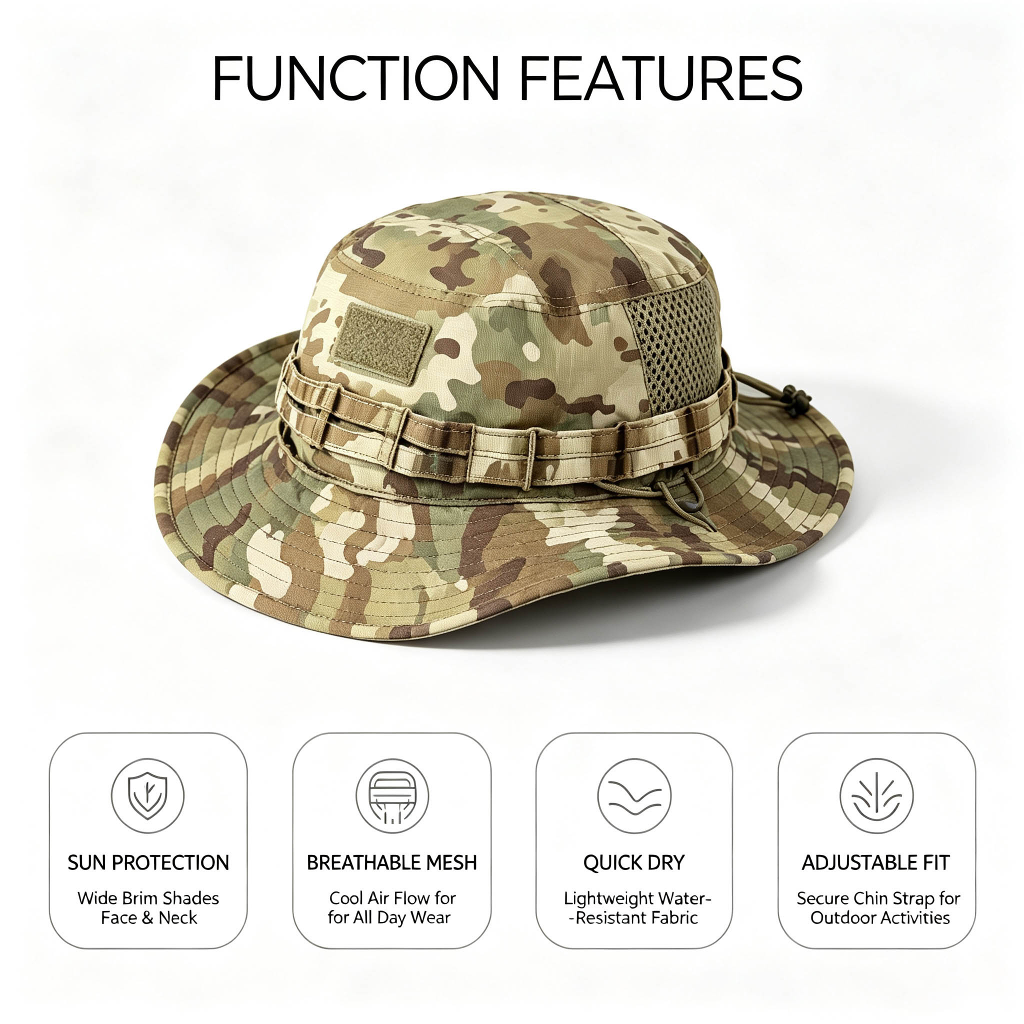 Tactical Boonie Hat for Men Su – Boonie Hat Tactical Bewertung und Preis