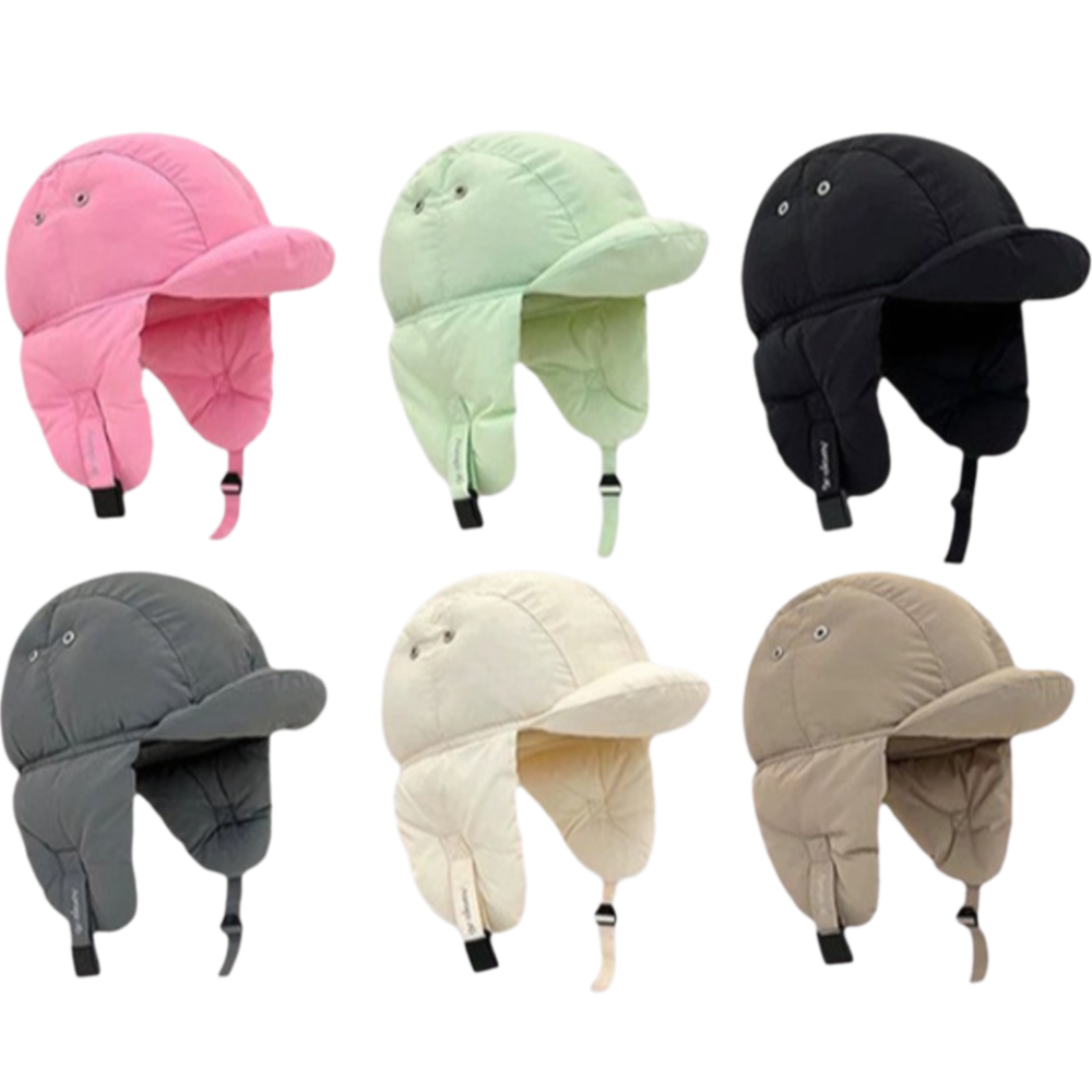 Solid Color Padded Bomber Hats – Trapper Hat Ear Flap Bewertung und Preis