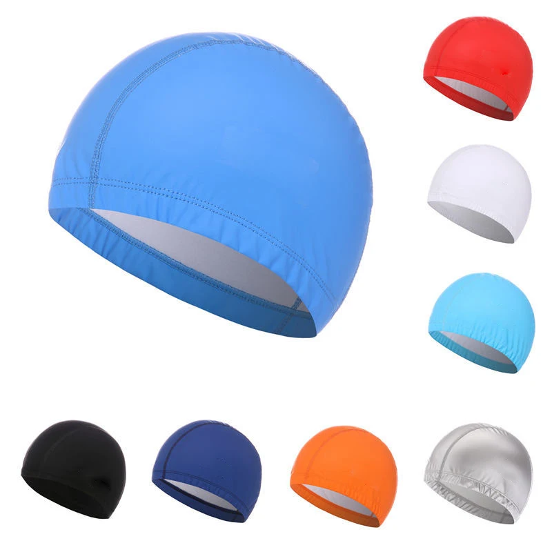 PU Coated Swimming Cap Unisex  – Swim Hat Silicone Bewertung und Preis