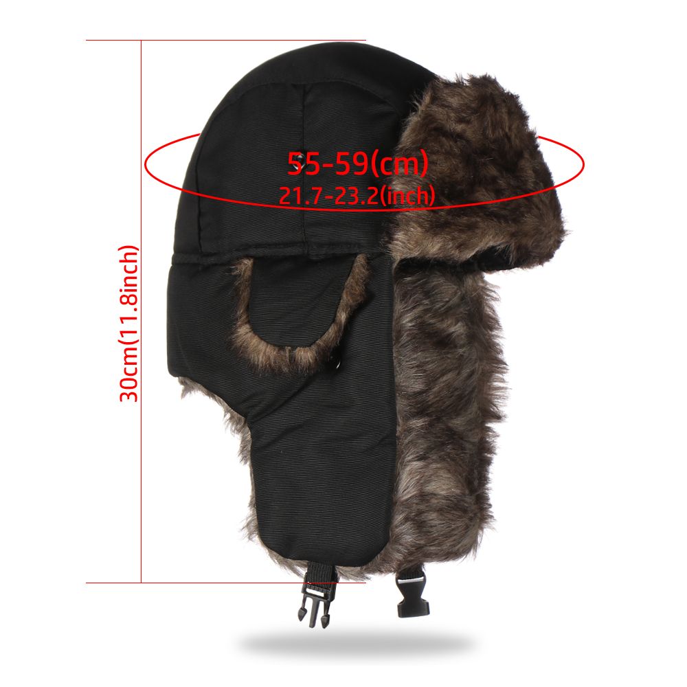 Warm Earflap Trapper Ski Hat W – Trapper Hat Ear Flap Bewertung und Preis