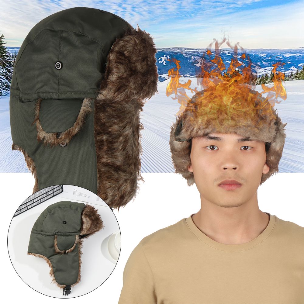 Warm Earflap Trapper Ski Hat W – Trapper Hat Ear Flap Bewertung und Preis