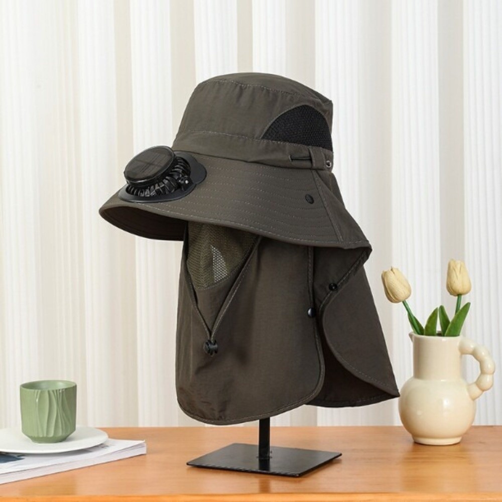Portable Solar Rechargeable Fa – Sun Hat Wide Brim Bewertung und Preis