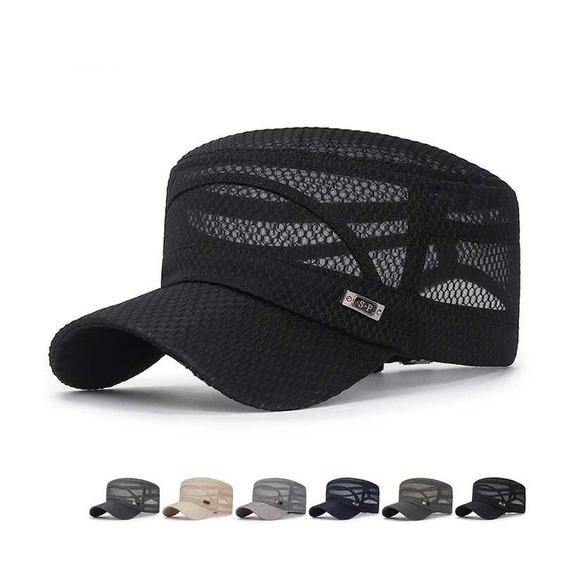 New Iron Label Full Net Breath – Snapback Hat Flat Bewertung und Preis